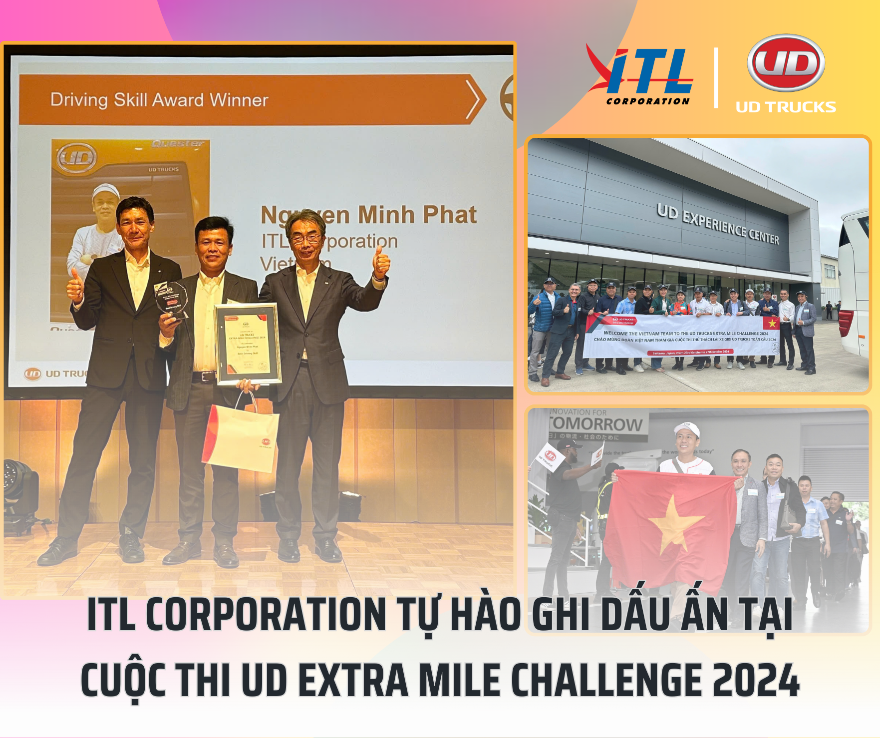 ITL CORPORATION TỰ HÀO GHI DẤU ẤN TẠI CUỘC THI UD EXTRA MILE CHALLENGE 2024